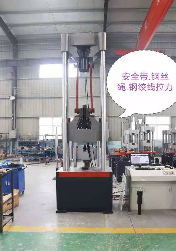 安全帶，鋼絲繩，鋼絞線，抗拉強度微機控制拉力試驗機