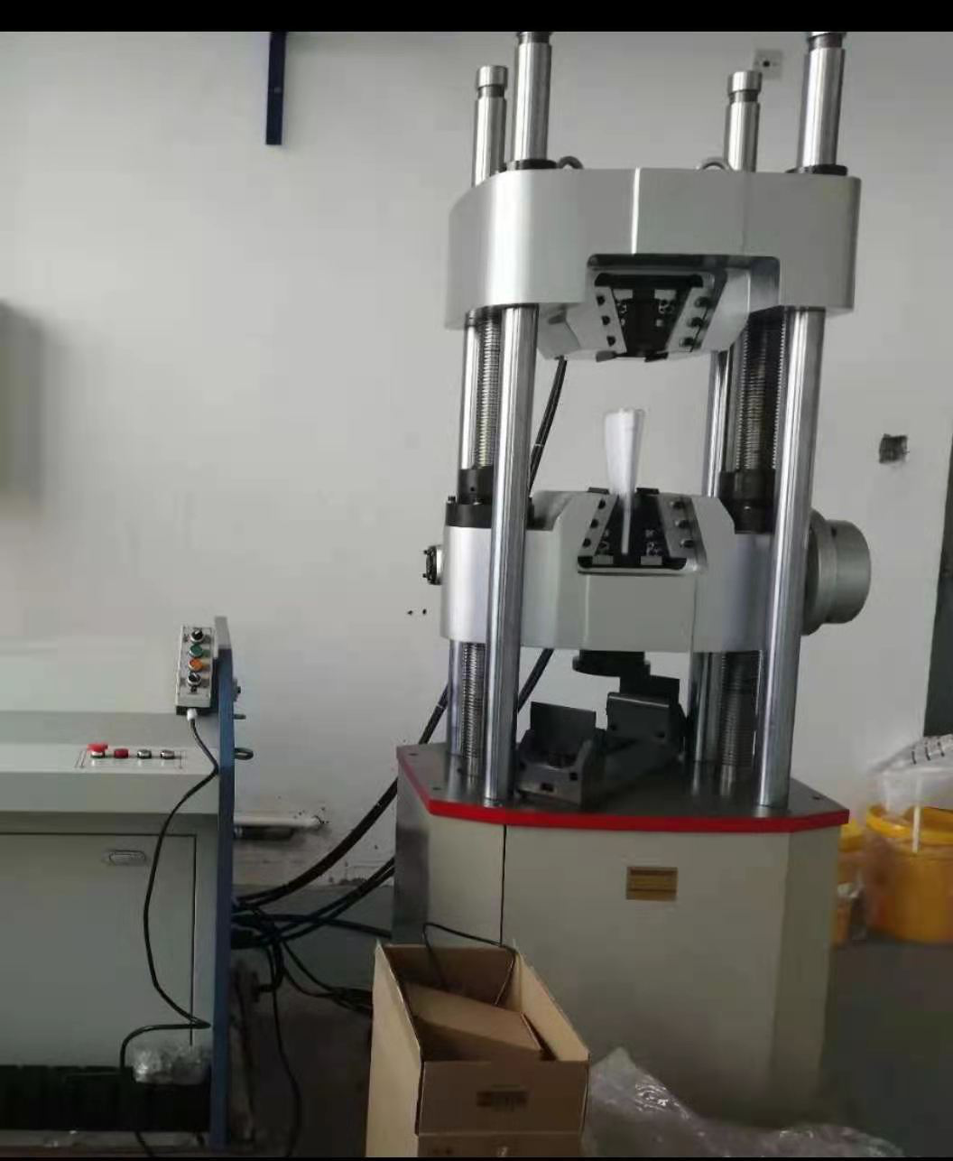 液壓萬能試驗機鏈條破壞，緊固件拉斷， 焊接件 管道 管型